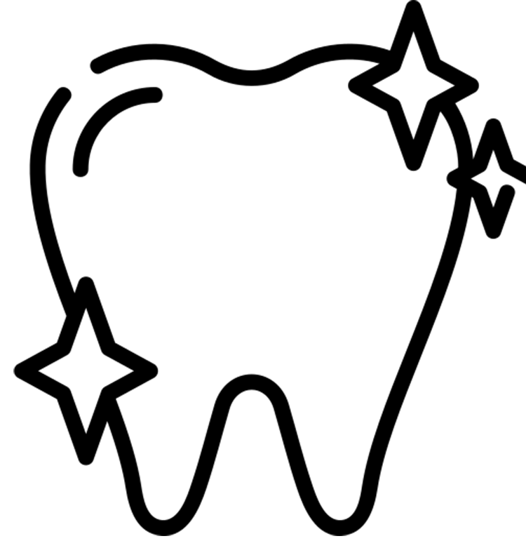 Ícone representando lentes dentárias